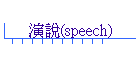 t(speech)